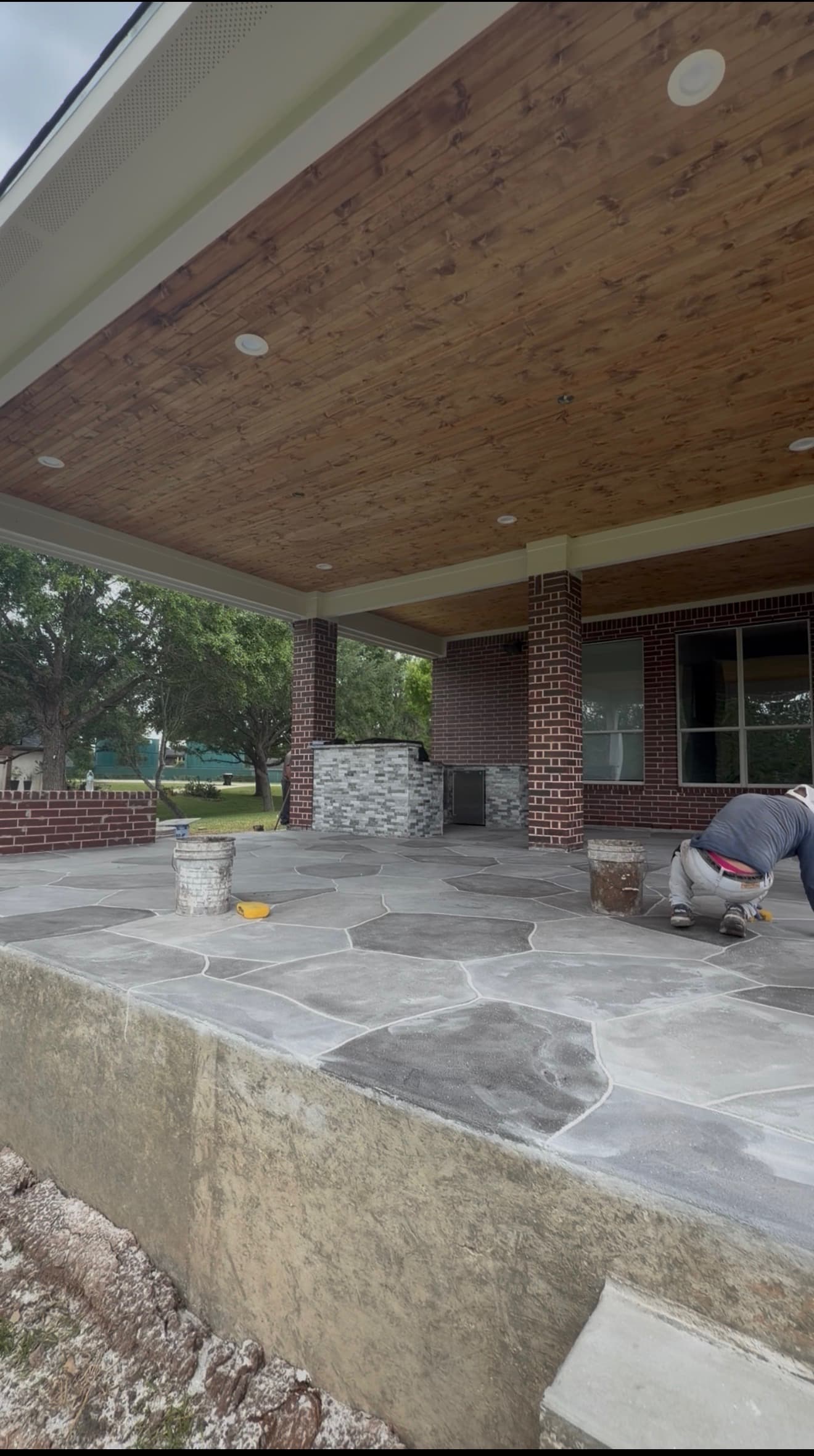 One Stop Outdoor Construction project near Katy, TX