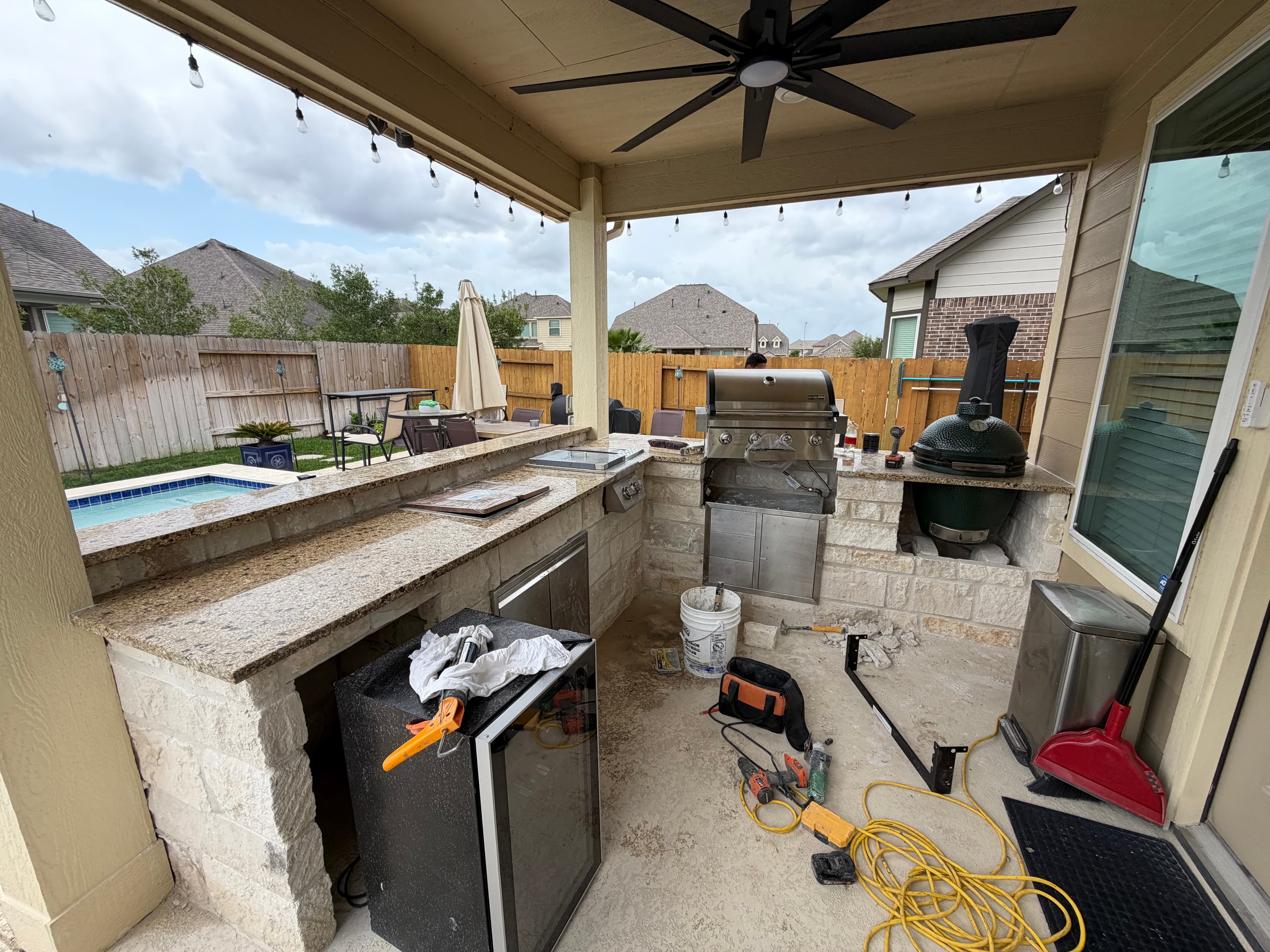 One Stop Outdoor Construction project near Fulshear, TX