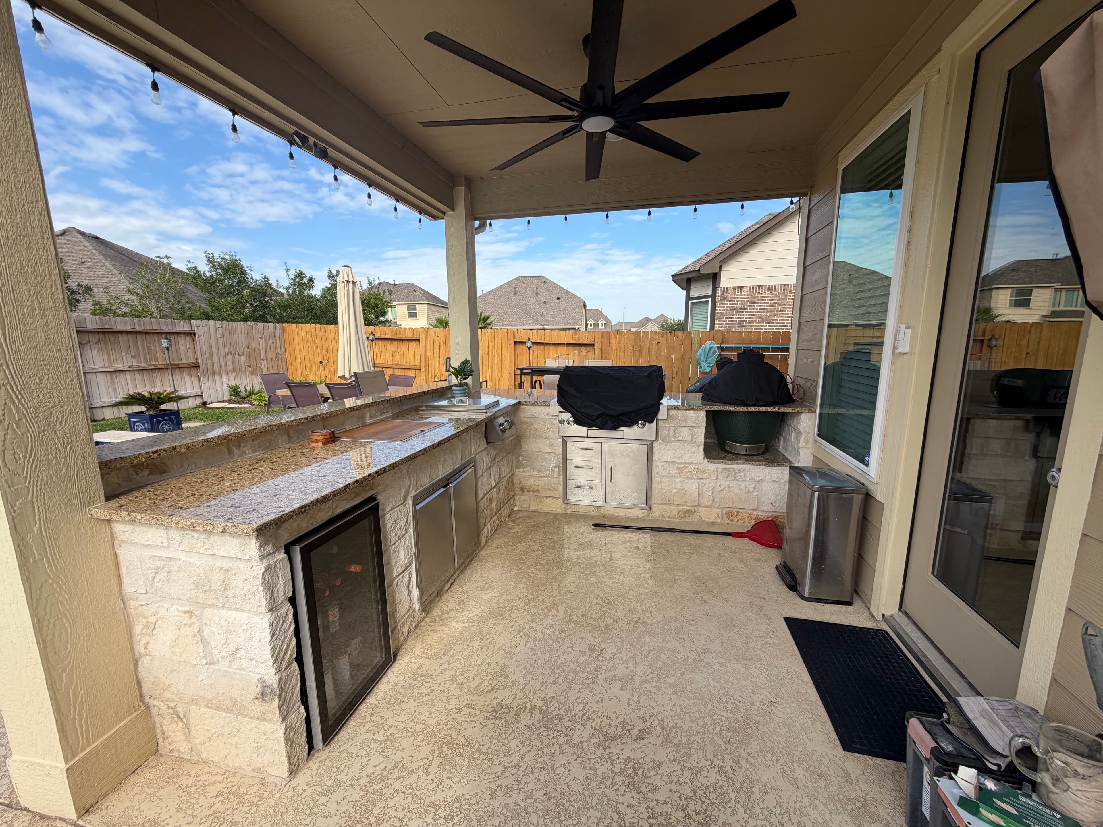 One Stop Outdoor Construction project near Fulshear, TX