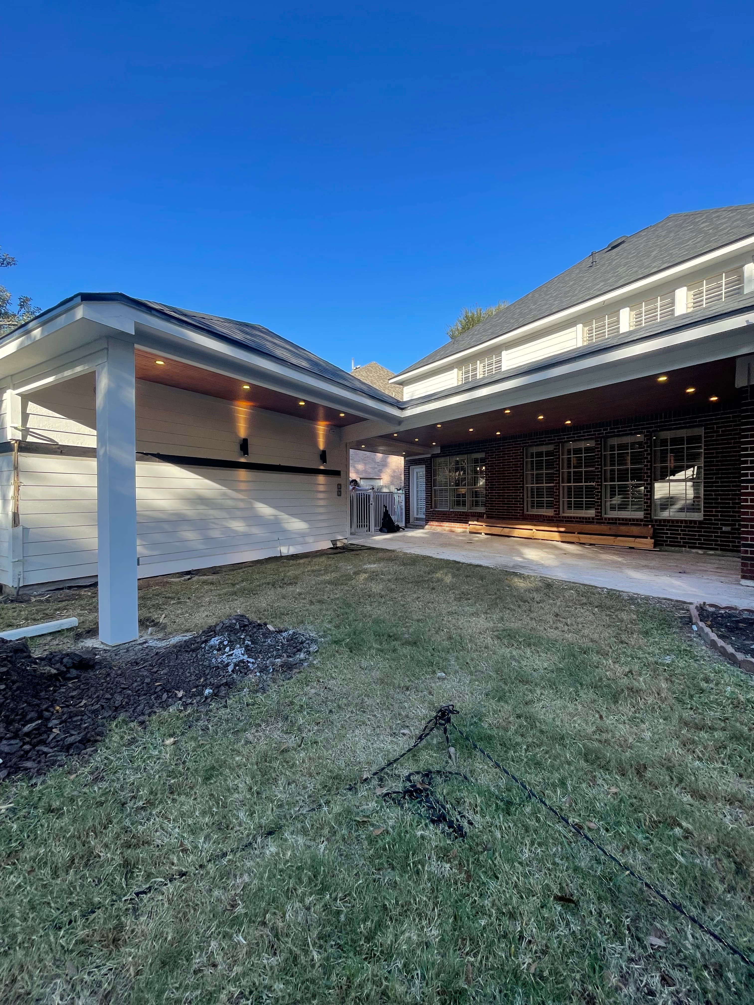 One Stop Outdoor Construction project near Katy, TX